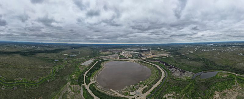 Victor Mine nortern Ontario July 2022, courtesy De Beers